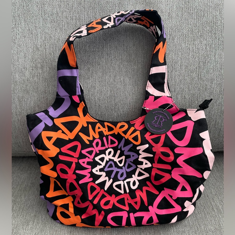 New Robin Ruth neon Madrid tote bag